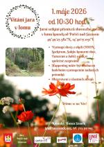 Pozvánka na koncert 1.5.2026 - Vítání jara