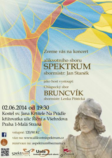 Overtone choir Spektrum - invitation to concert 2.6.2014