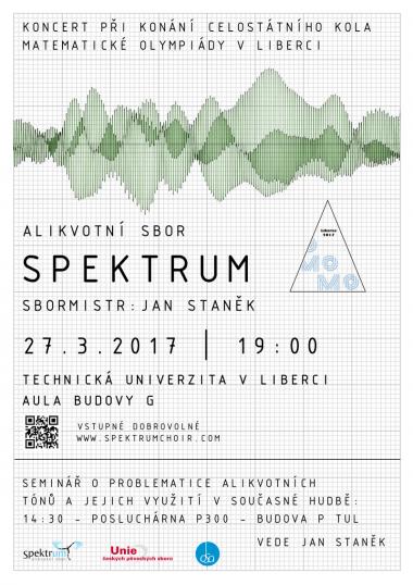 Alikvotní sbor Spektrum - koncert 27.3.2017